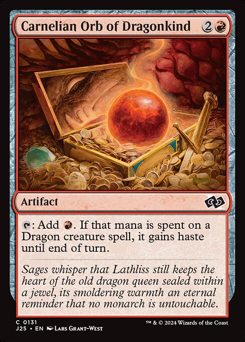 Carnelian Orb of Dragonkind card art