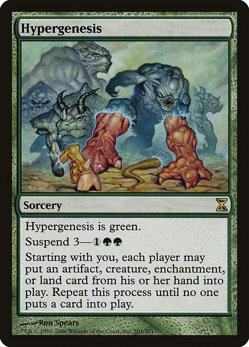 Hypergenesis card art