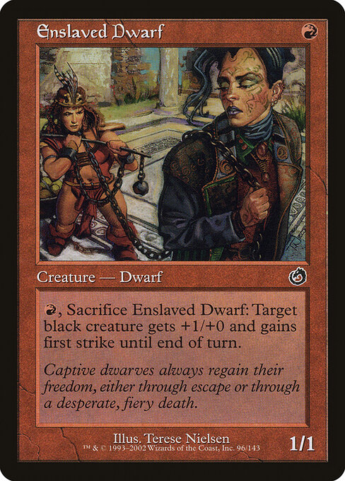 Enslaved Dwarf card art