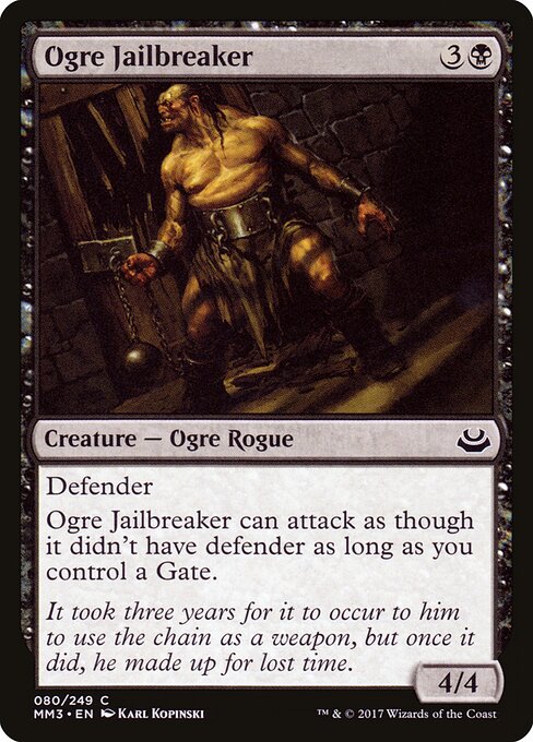 Ogre Jailbreaker card art