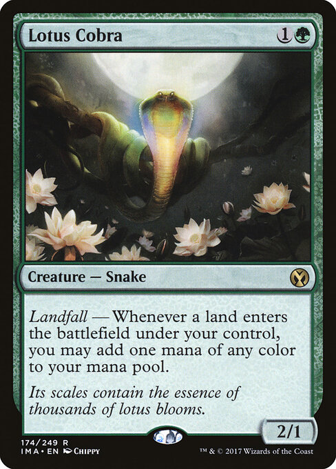 Lotus Cobra card art
