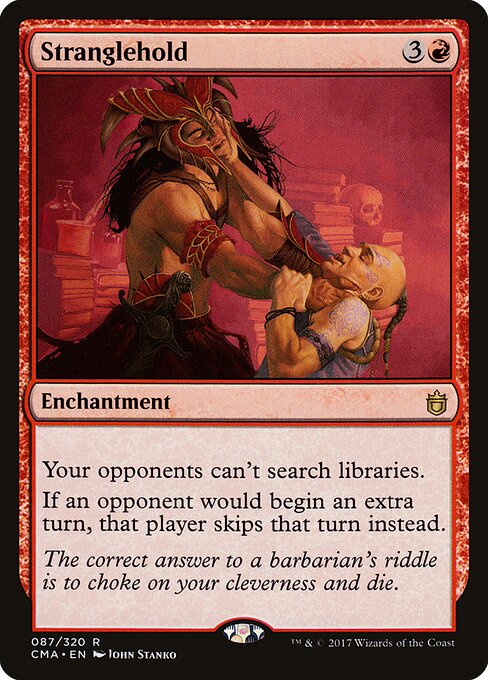 Stranglehold card art