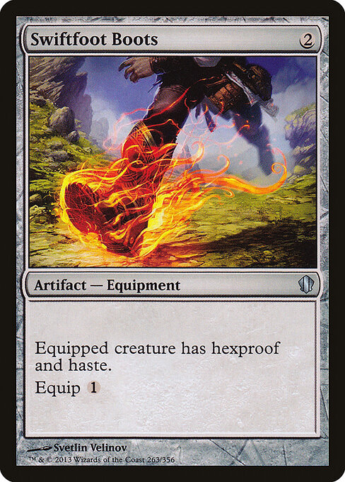 Swiftfoot Boots card art