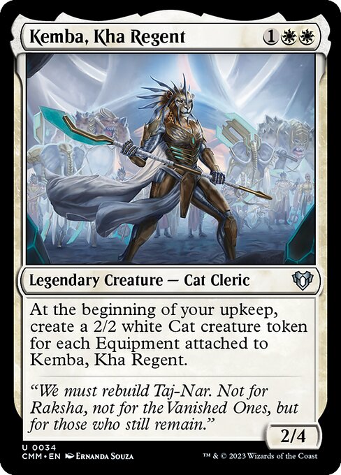 Kemba, Kha Regent card art