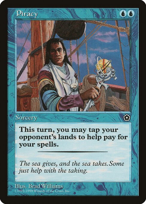 Piracy card art