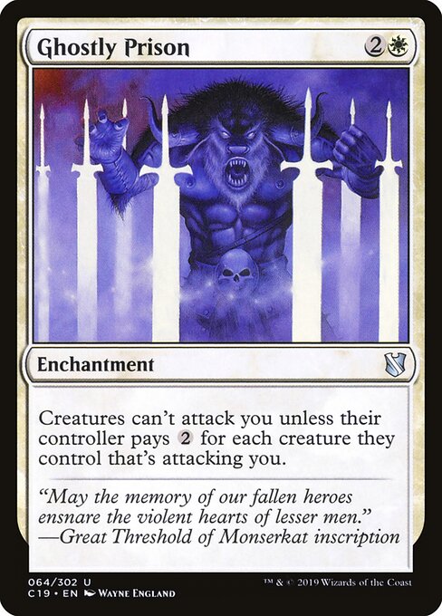Ghostly Prison card art