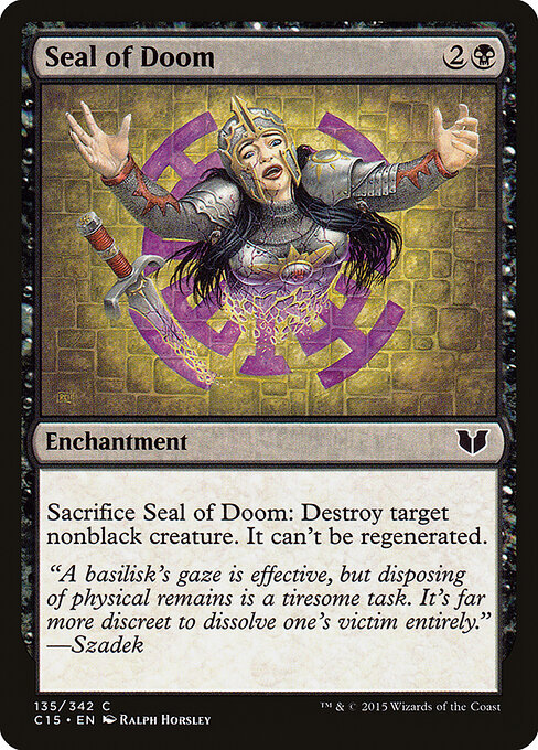 Seal of Doom card art