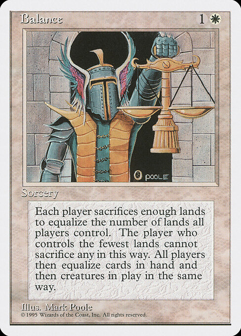 Balance card art