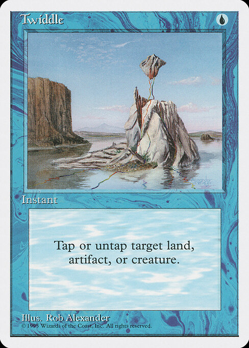 Twiddle card art