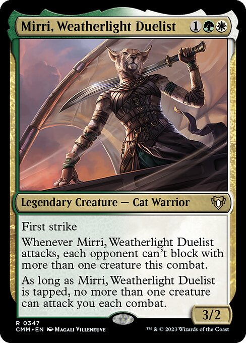 Mirri, Weatherlight Duelist card art
