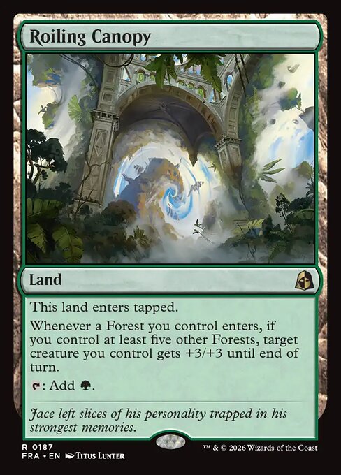 Roiling Canopy card art