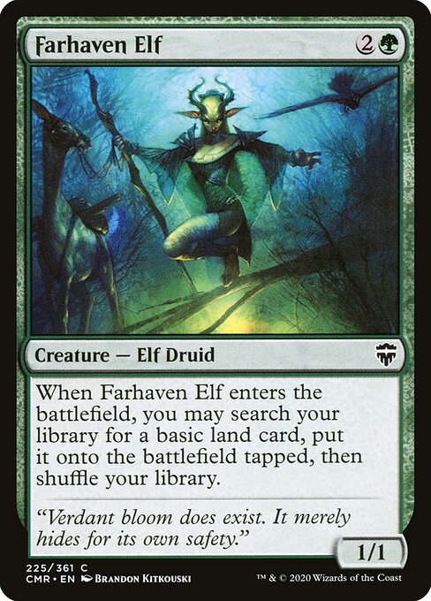 Farhaven Elf card art
