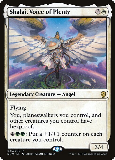 Shalai, Voice of Plenty card art