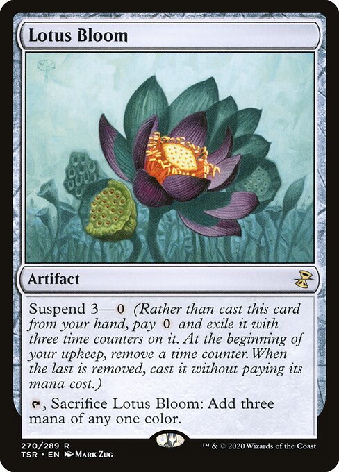 Lotus Bloom card art