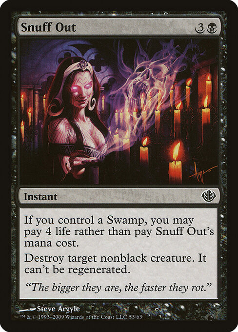Snuff Out card art