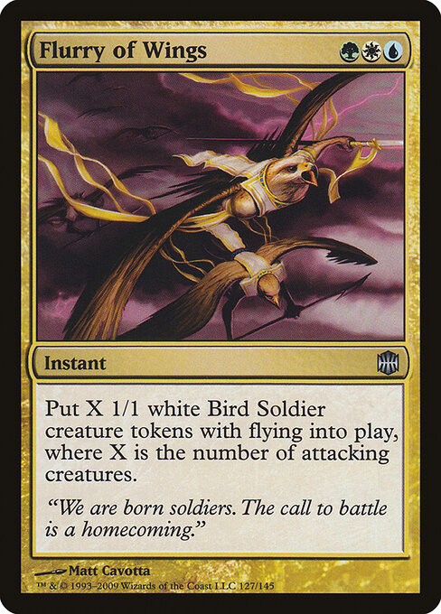 Flurry of Wings card art
