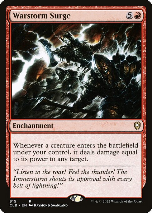 Warstorm Surge card art