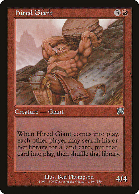 Hired Giant card art