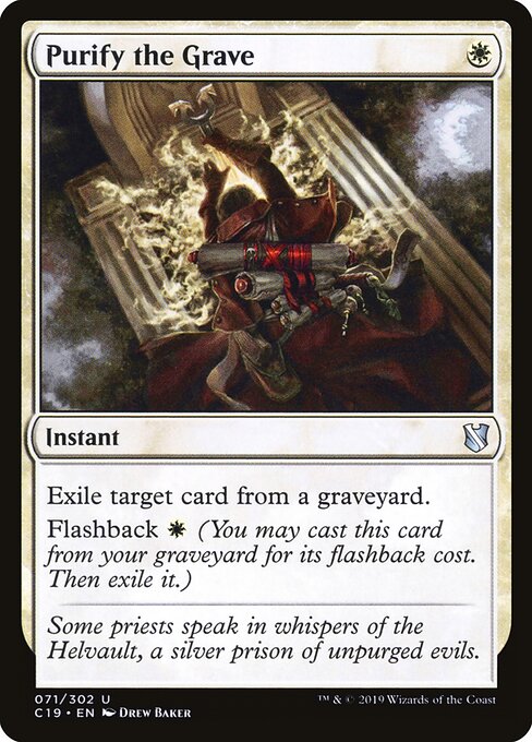 Purify the Grave card art