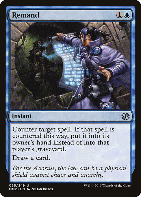 Remand card art