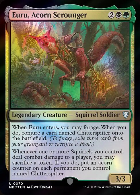 Euru, Acorn Scrounger card art