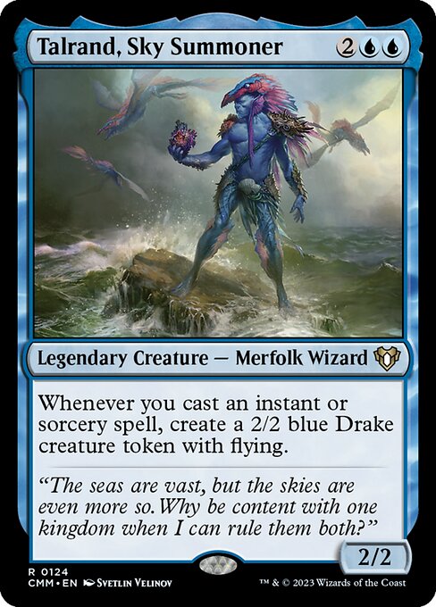 Talrand, Sky Summoner card art