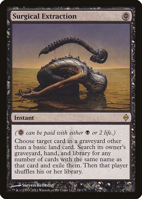 Surgical Extraction card art