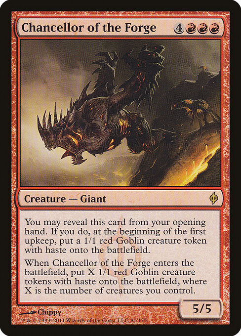 Chancellor of the Forge card art