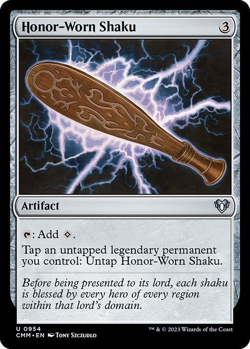 Honor-Worn Shaku card art
