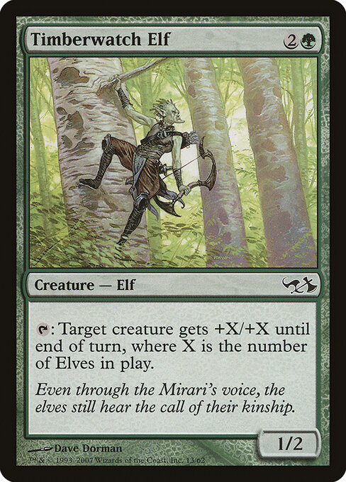 Timberwatch Elf card art