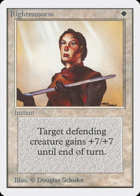 Righteousness card art