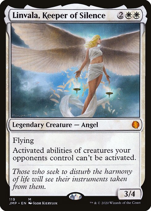 Linvala, Keeper of Silence card art