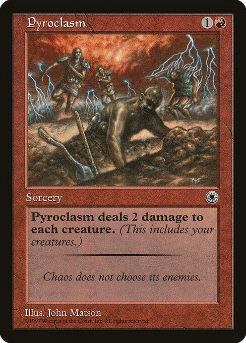 Pyroclasm card art