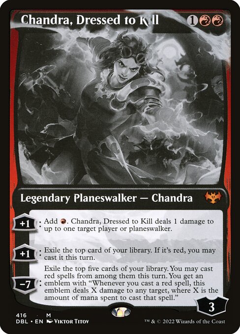 Chandra, Dressed to Kill card art