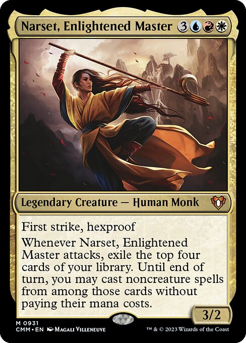 Narset, Enlightened Master card art