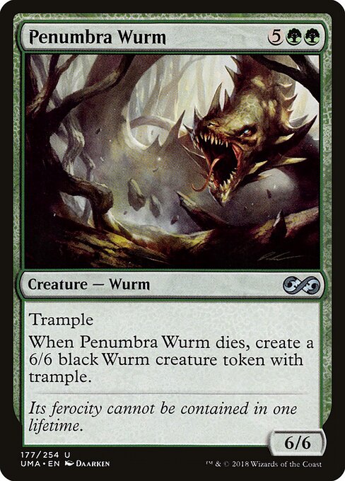 Penumbra Wurm card art