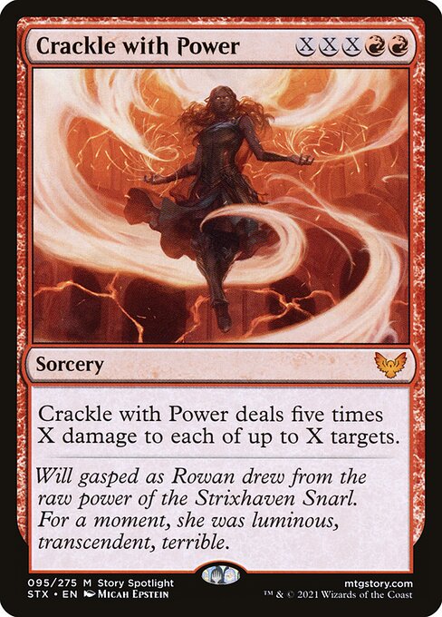 Crackle with Power card art