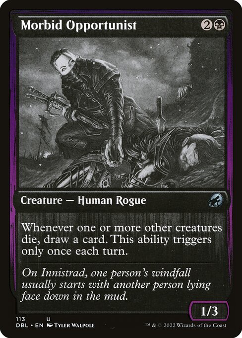 Morbid Opportunist card art