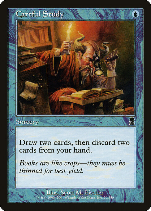 Careful Study card art