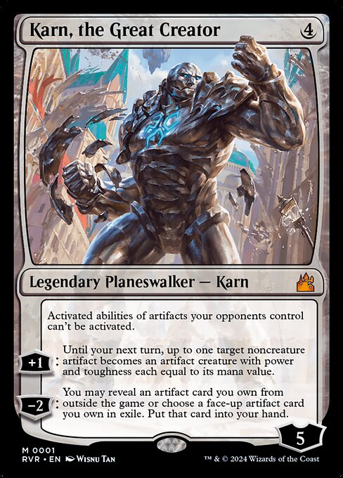 Karn, the Great Creator card art