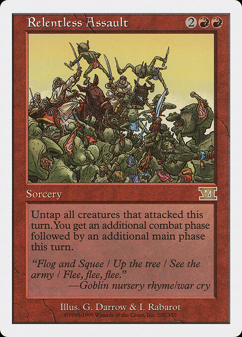 Relentless Assault card art