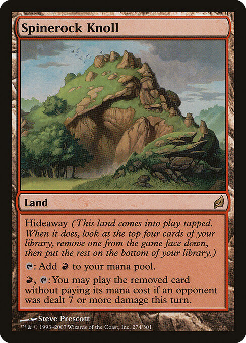 Spinerock Knoll card art