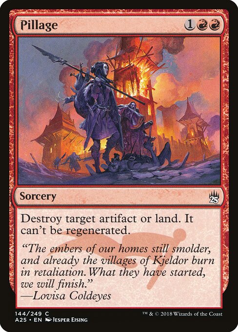 Pillage card art