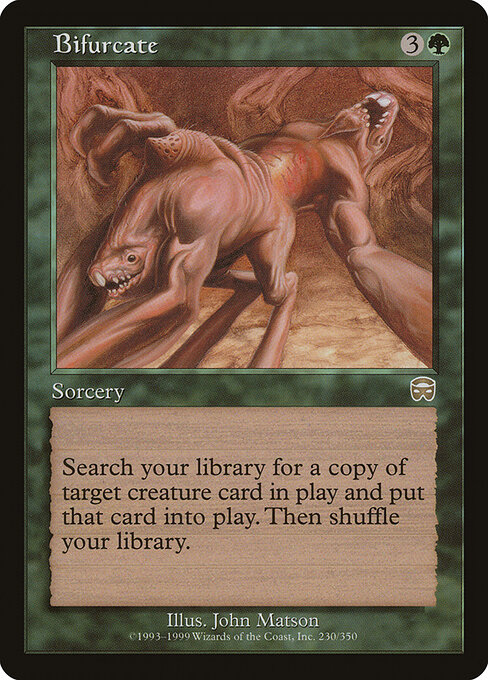 Bifurcate card art