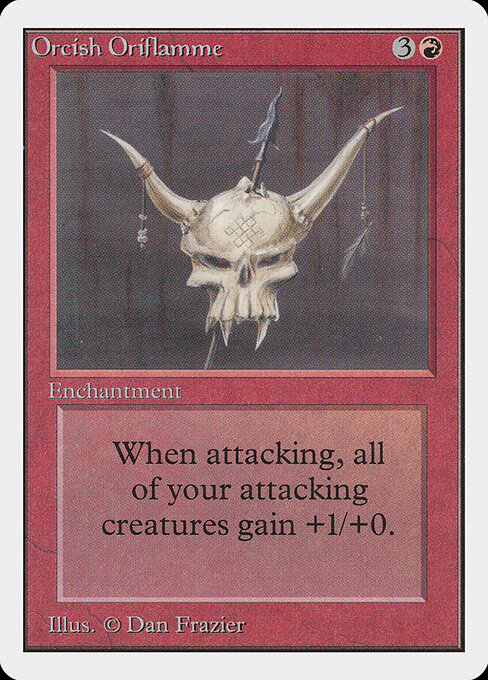 Orcish Oriflamme card art