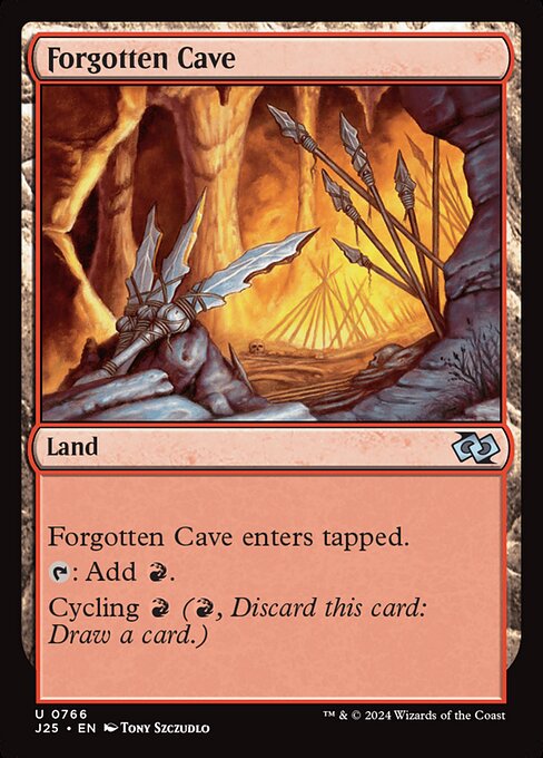 Forgotten Cave card art