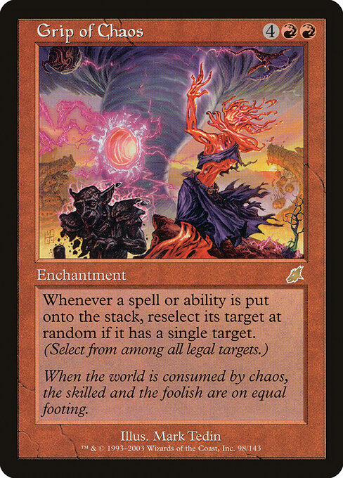 Grip of Chaos card art