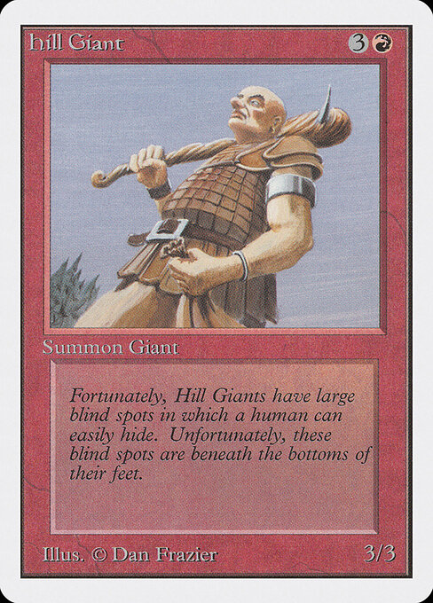 Hill Giant card art