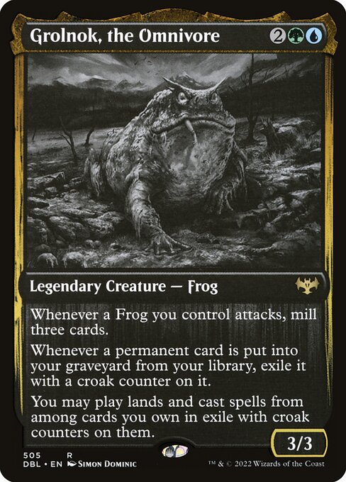 Grolnok, the Omnivore card art