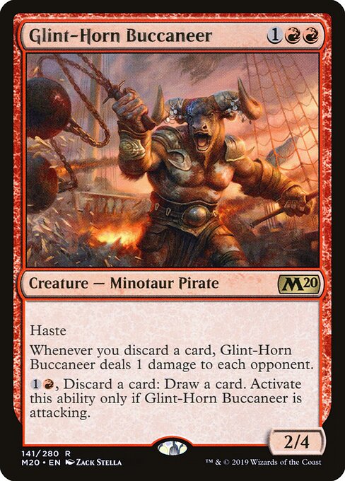 Glint-Horn Buccaneer card art